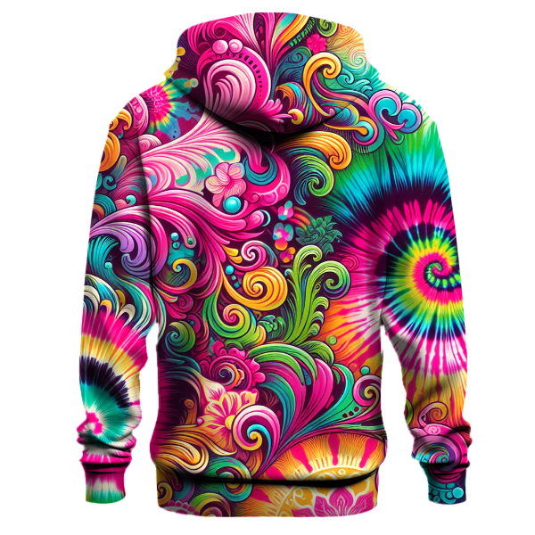 Neon Daze Tie-Dye Hoodie