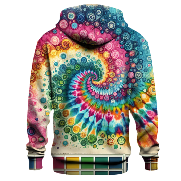 Funky Tie-Dye Delight Hoodie