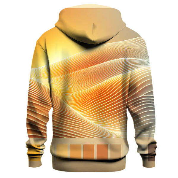Golden Dunes Gradient Hoodie