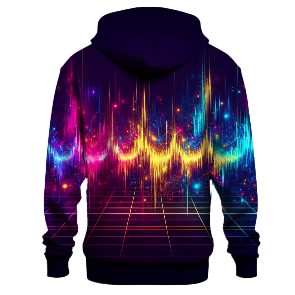 Electro Glow Graphic Hoodie