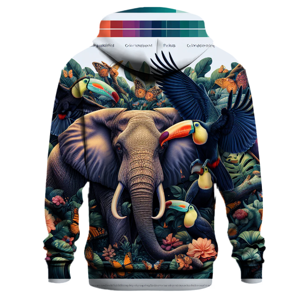 Colorful Wildlife Hoodie