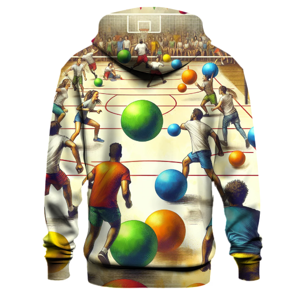 Dodgeball - Throwing Down Hoodie