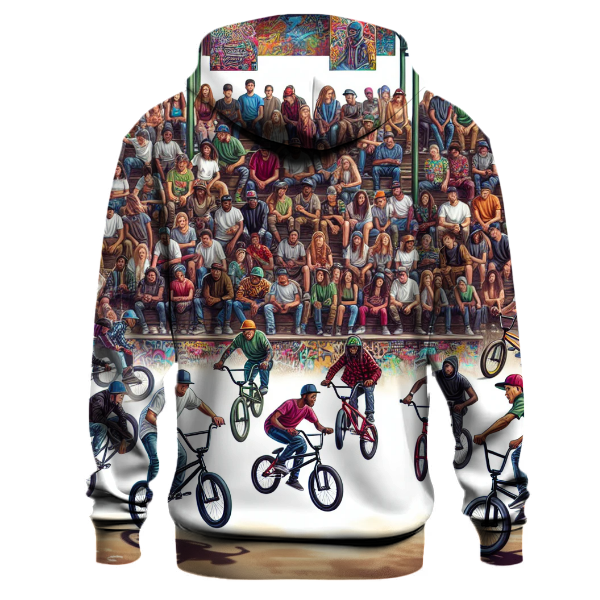 Extreme BMX Thrill Hoodie