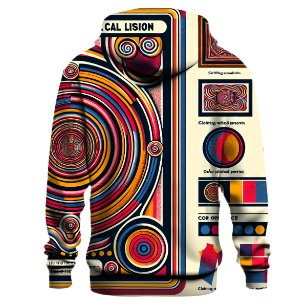 Groovy Rainbow Illusions Hoodie