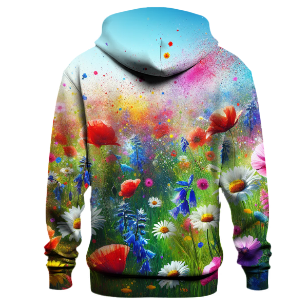 Majestic Wildflower Fields Hoodie