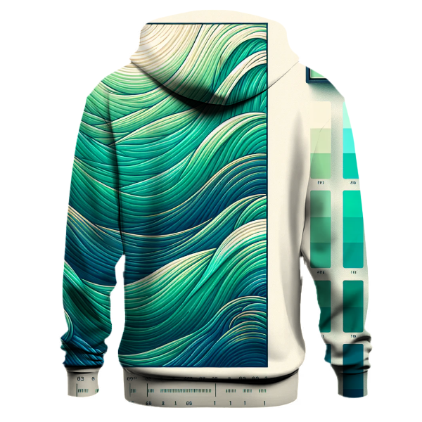 Emerald Wave Hoodie