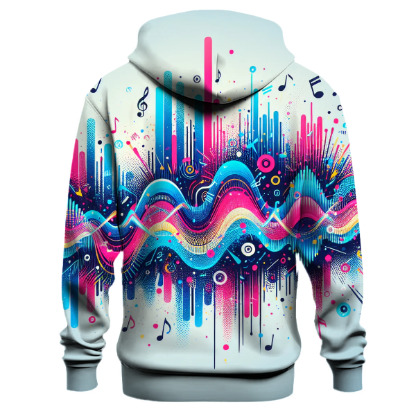 Electric Waves Music Hoodie