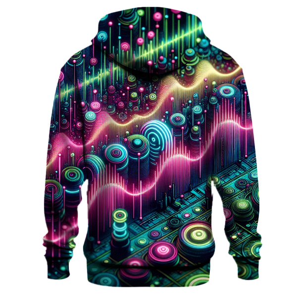 Retro Techno Pulse Hoodie