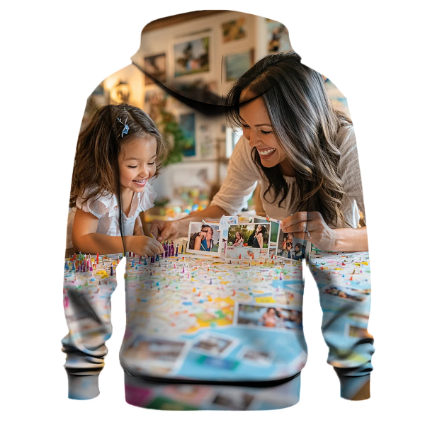 Memory Mapping Charting Our Adventures Together Hoodie