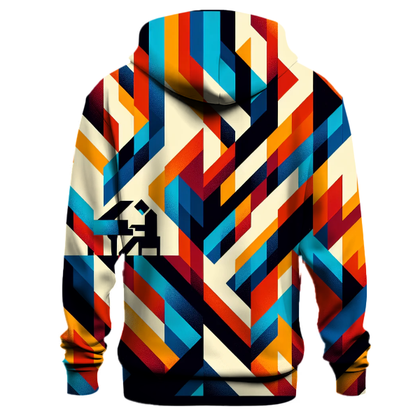 Geometric Jazz Fusion Hoodie