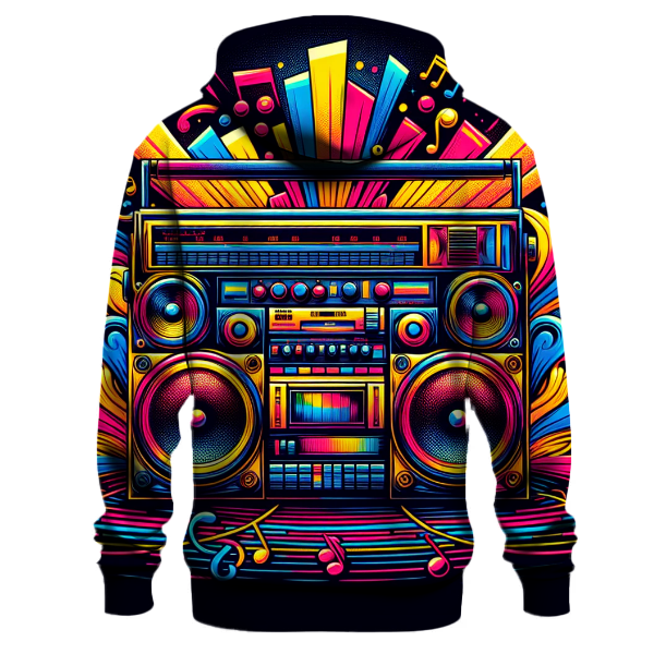 Boombox Beat Blast Hoodie