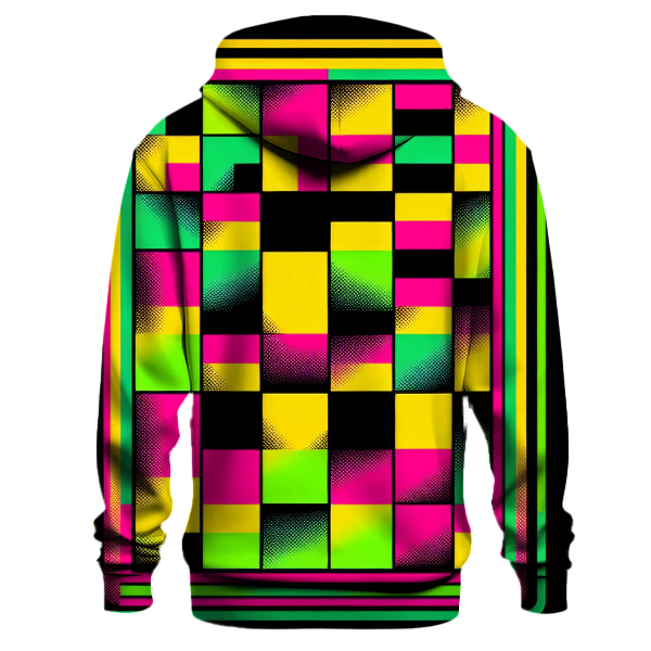 Groovy Checkerboard Vibes Hoodie