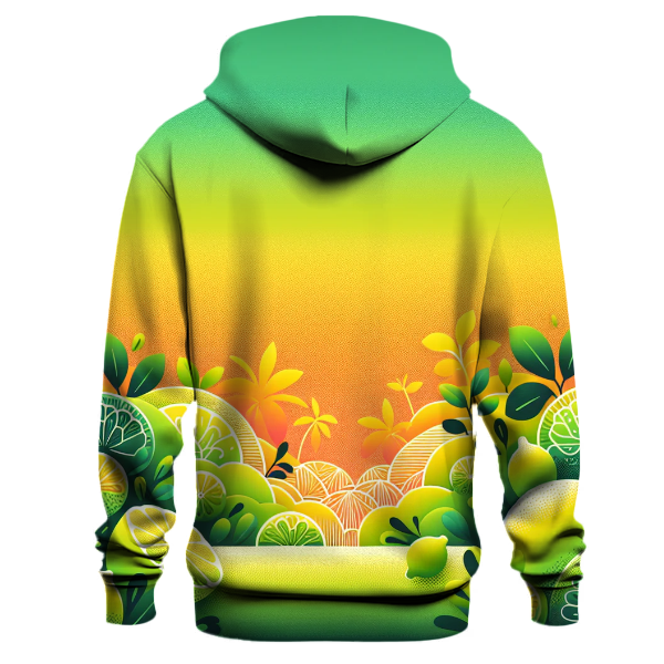 Bright Citrus Fusion Hoodie