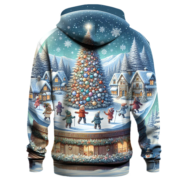Magical Snow Globe Scene Hoodie