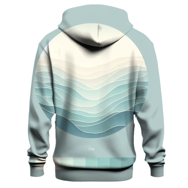 Cool Mist Gradient Design Hoodie