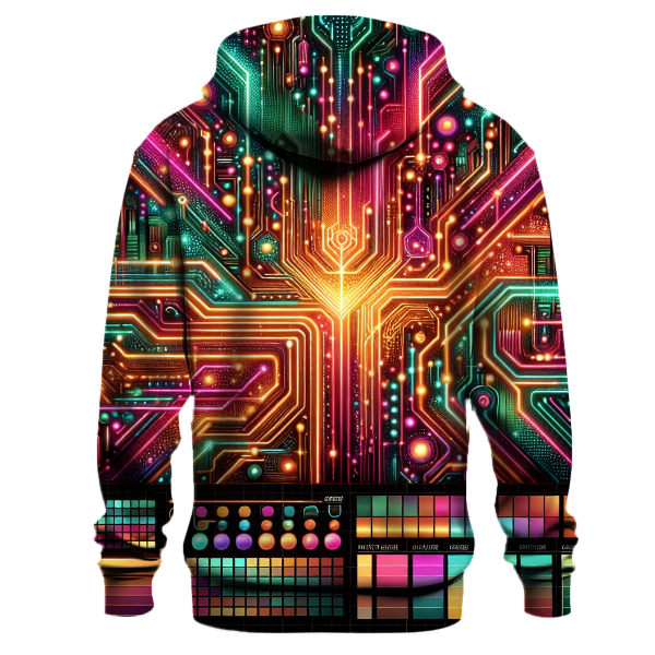 Neon Network Hoodie