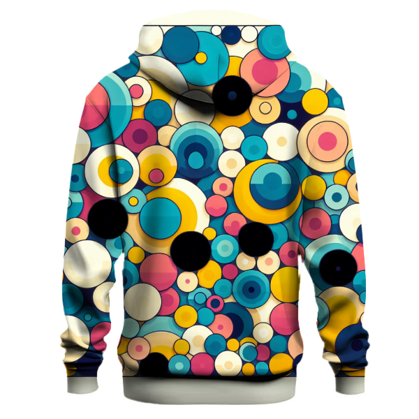 Funky Retro Circles Hoodie