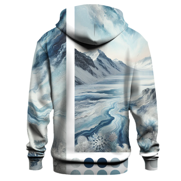 Arctic Ice Flow Hoodie