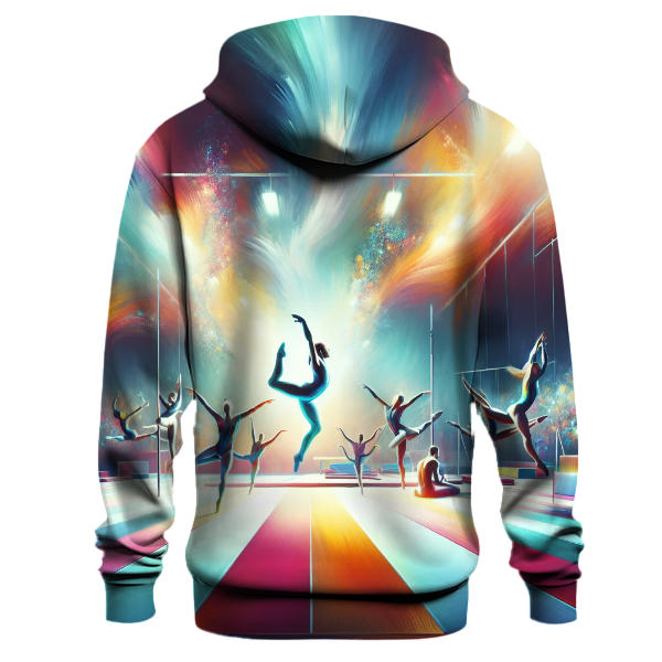 Gymnastics - Motion in Art Hoodie
