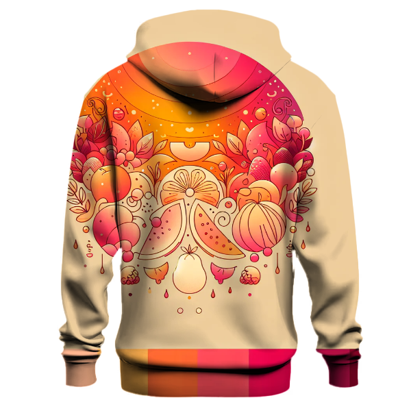 Peach Sorbet Gradient Hoodie