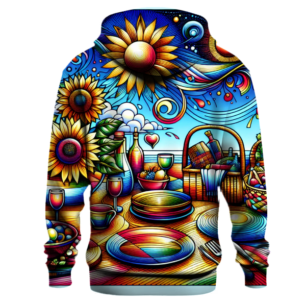 Joyful Summer Picnic Hoodie