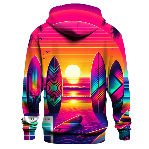 Neon Surfboards Hoodie