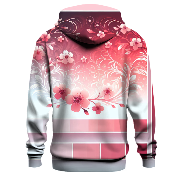 Cherry Blossom Sky Gradient Hoodie