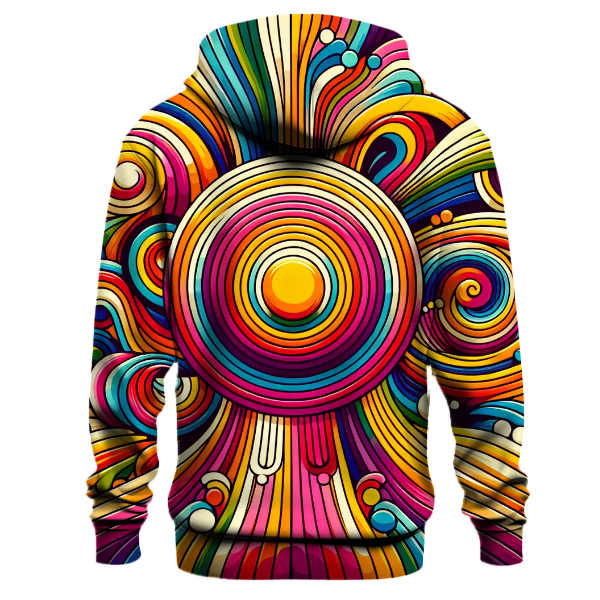 Vibrant Rainbow Harmony Hoodie