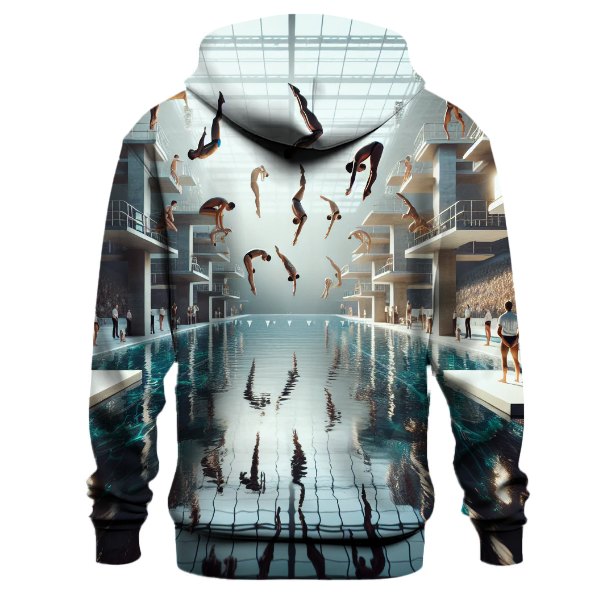 Diving Pool Splash Hoodie