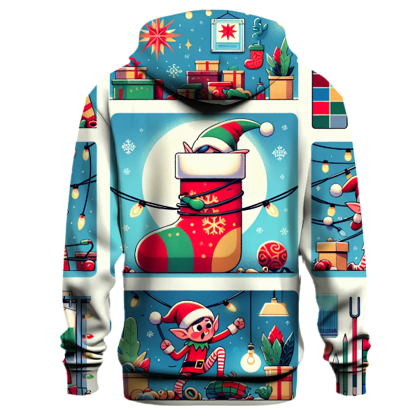 Elf on the Shelf Antics Hoodie