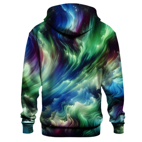 Aurora Borealis Swirl Hoodie