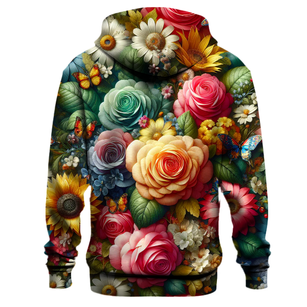 Radiant Floral Hoodie