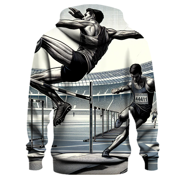 High Jump Hurdle Hoodie
