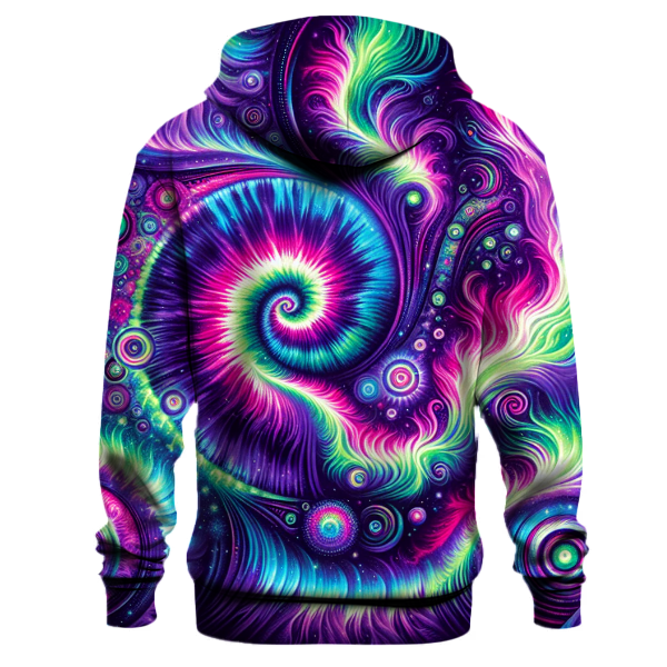 Electric Aurora Glow Hoodie