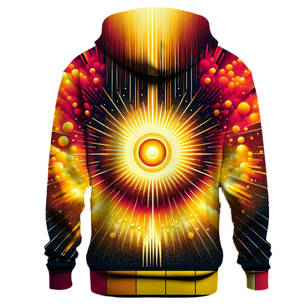 Solar Flare Burst Hoodie