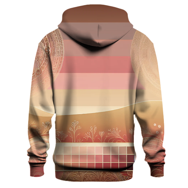 Vintage Rose Cascade Hoodie