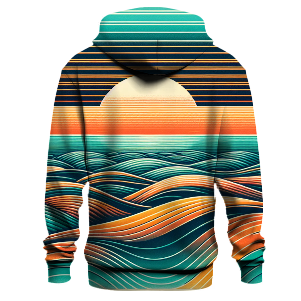 Sunset Over Ocean Hoodie