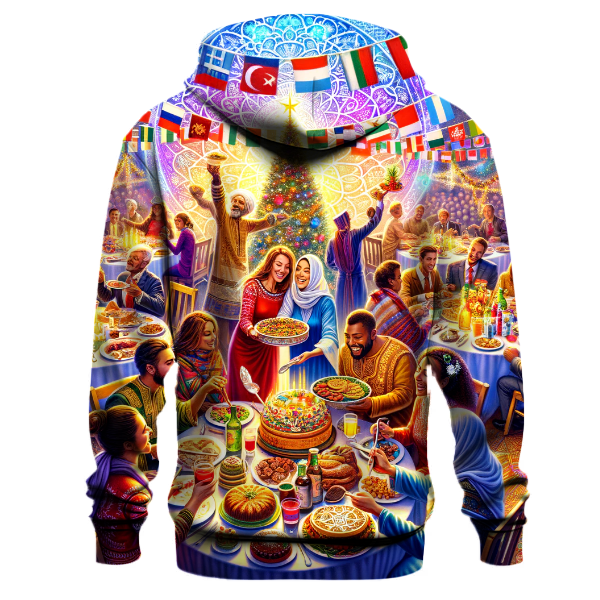 International Christmas Potluck Hoodie