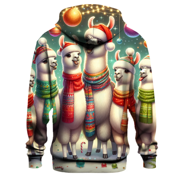 Holiday Llama Fiesta Hoodie