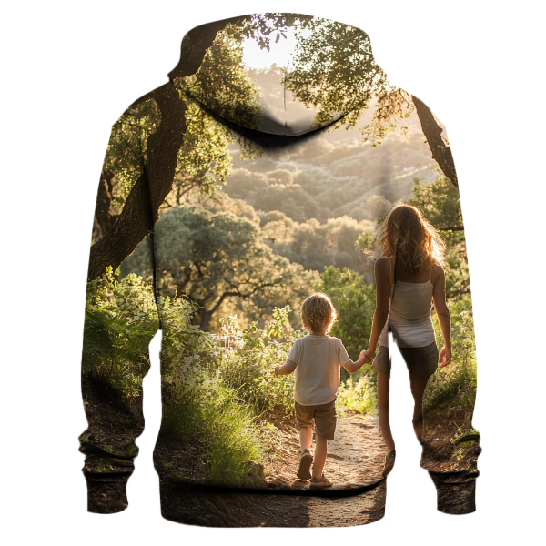 Exploring Nature A Day of Hiking Together Hoodie