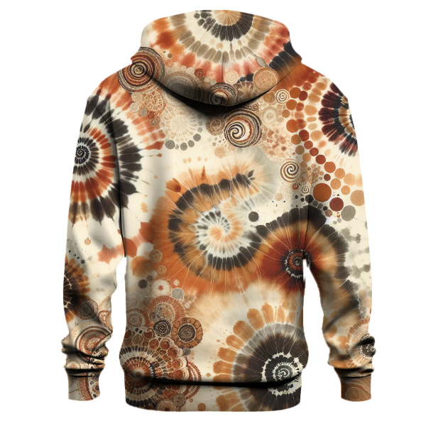 Earthy Tie-Dye Vibes Hoodie