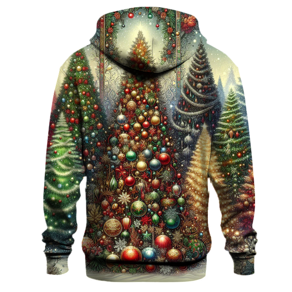 Festive Holiday Trees Hoodie
