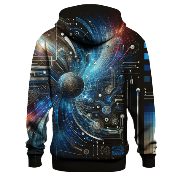 Tech Wave Revolution Hoodie