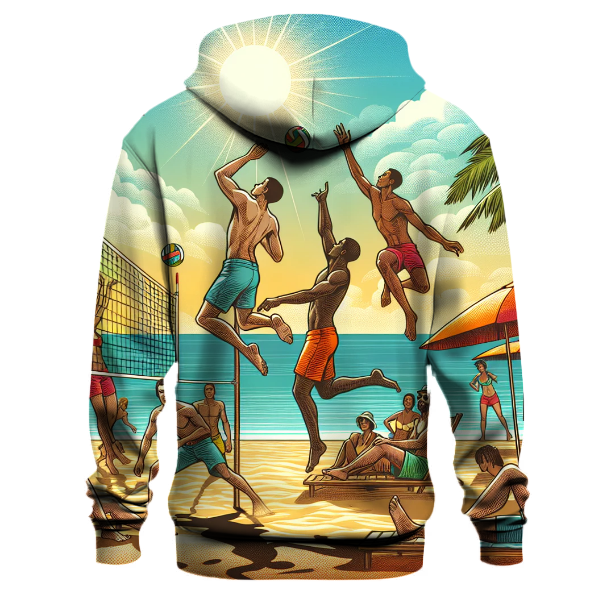 Beach Volleyball - Brazil Hoodie