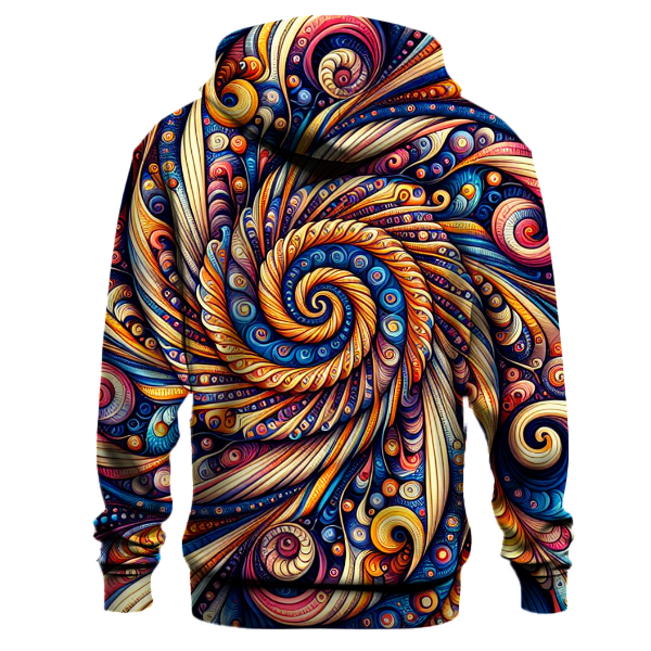 Rainbow Swirls Hoodie
