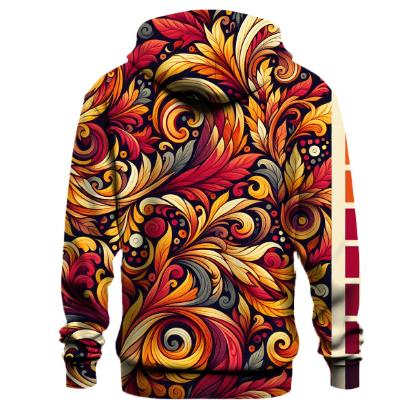 Autumn Ember Tie-Dye Hoodie