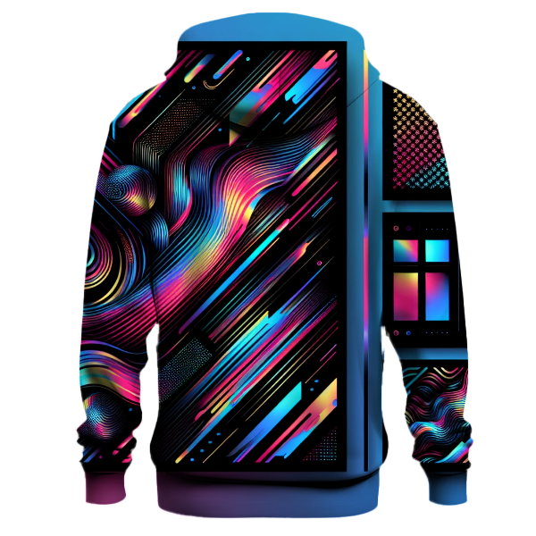 Neon Burst Dynasty Hoodie