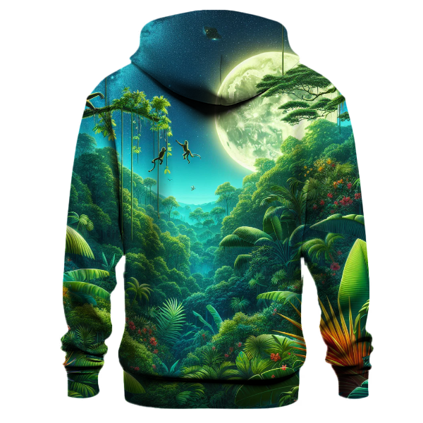 Midnight Jungle Adventure Hoodie