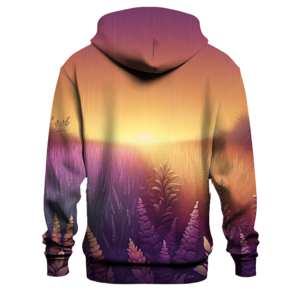 Lavender Sunset Fields Hoodie