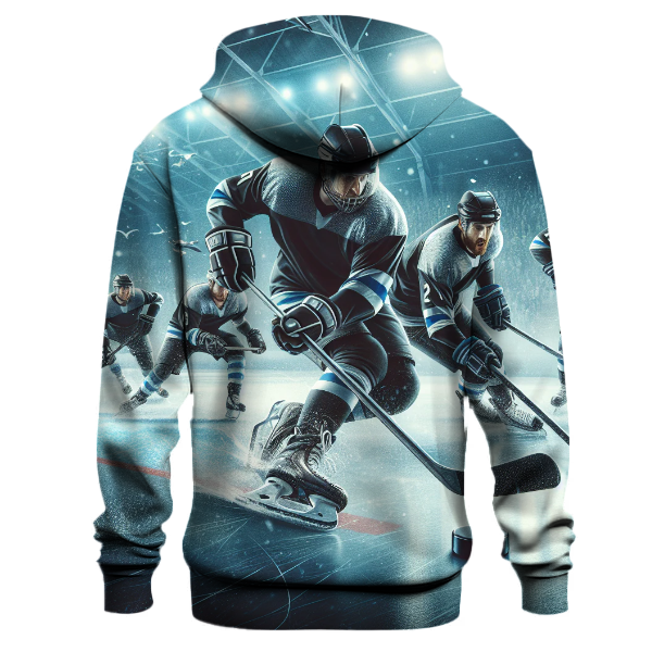 Ice Hockey Grit and Passion Hoodie